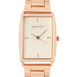 JOKER & WITCH Women Rose Gold Watch With Bracelet Stack Gift Set-JWBS728 image 2