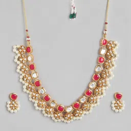 Aadvik Designs Gold-Plated Jewellery Set image 2