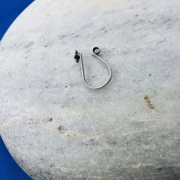 Arte Jewels 925 Sterling Silver Stud Nosepin image 1