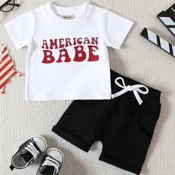 INCLUD Boys Printed T-shirt with Shorts image 1