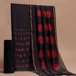 Taneira Abstract Printed Silk Cotton  Unstitched Dress Material-picture-27