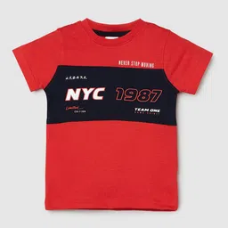 max Boys Colourblocked Pure Cotton Night Suit image 5