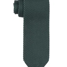 The Tie Hub Men Knitted Necktie & Pocket Square Accessory Gift Set image 2