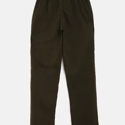 Sweet Dreams Boys Beige & Olive Green Printed Pyjamas Set image 3