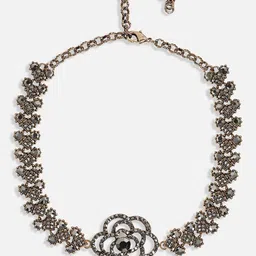 SOHI Gold-Plated Stone-Studded Jewellery Set image 3