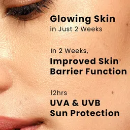 Hyphen Creamy Cleanser, Barrier Cream, Golden Hour Serum & All I Need Sunscreen Combo image 3