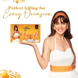 Nutriglow Advanced Organics Set of 5 Vitamin C Facewash+Scrub+Lotion+Sunscreen+Pack image 3