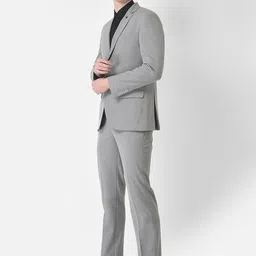Crimsoune Club Men Single-Breasted Slim-Fit 2 Piece Formal Suits image 4