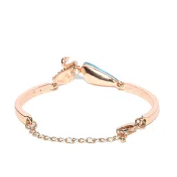 YouBella Gold-Plated Swan Shsaped Stones-Studded Jewellery Set image 4