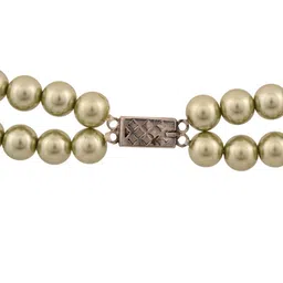 RATNAVALI JEWELS Silver-Plated Jewellery Set image 4