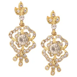 ANIKAS CREATION Gold-Plated Stones Studded Jewellery Set image 4