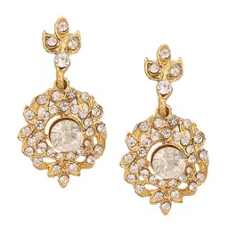 ANIKAS CREATION Gold-Plated Stones Studded Jewellery Set image 4