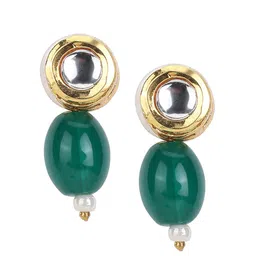 ANIKAS CREATION Gold-Plated Beaded Jewellery Set image 4