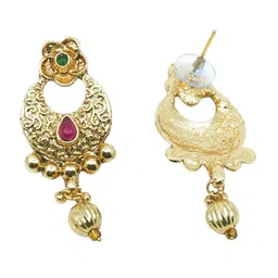 GRIIHAM Gold-Plated AD-Studded Jewellery Set image 5