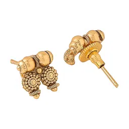 THE AAB STUDIO Gold-Plated Textured Jewellery Set image 4