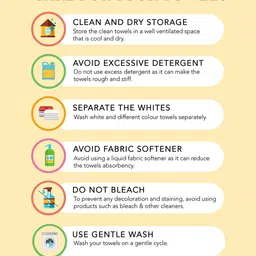 RANGOLI Pack of 2 Printed 450 GSM Cotton Bath Towels image 3