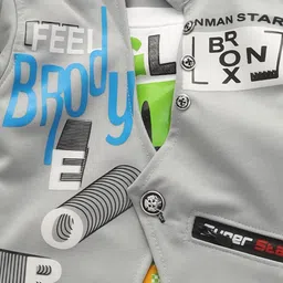 BAESD Boys Typography Printed Shirt with Trousers image 5