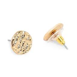 AMI Woman Gold-Plated Pearl Beaded 5 Layers Necklace & Stud Earring Set image 5