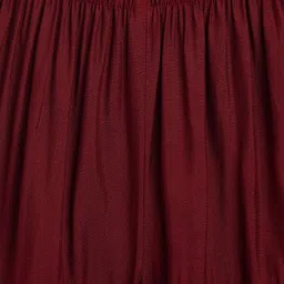 VASTRAMAY Girls Woven Design Kurta with Sharara image 3