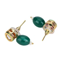 ANIKAS CREATION Gold-Plated Beaded Jewellery Set image 5