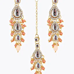 LUCKY JEWELLERY Gold-Plated Jewellery Set image 5