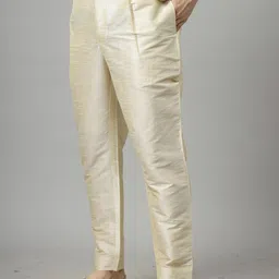 Utsav Fashion Men Yoke Design Regular Sequinned Kurta with Trousers image 5