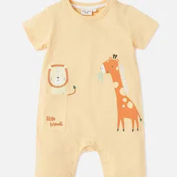 Juniors by Babyshop Set Of 2 Printed Romper with Short Sleeves image 4