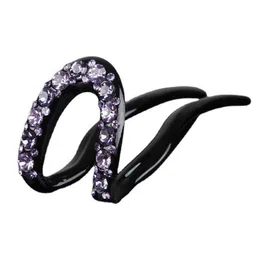 MIZORRI Women Purple & Black Hair Accessory Set of-image-45
