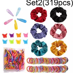 Shining Diva Fashion Girls Set Of 319 Hair Accessory Set image 4