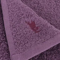 MASPAR Set of 4 Purple 550 GSM Pure Cotton Face Towels image 3