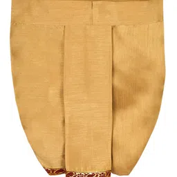 BAESD Boys Embroidered Regular Pure Cotton Kurta with Dhoti Pants image 5