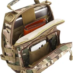 Clixera Multi-Purpose bags for men fishing tackle bag Crossbody Waist Pack Travel Sport Camping rolling fishing tackle bags image 3