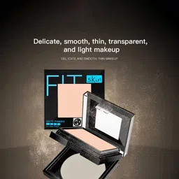 Adbeni Fit Skin Matte Compact Powder - 12g - Shade 01 image 4