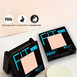 Adbeni Fit Skin Matte Compact Powder - 12g - Shade 01 image 2