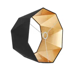 Grated Ginger Black Solid Handcrafted Table Lamp image 4