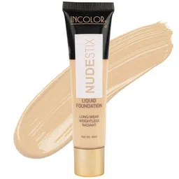INCOLOR Nudestix Long Wearing & Weightless Liquid Foundation -ShadeNo-1W-picture-16