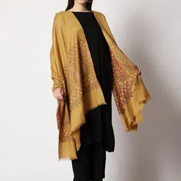 SWI Stylish Women Paisley Kaani Woven Design Shawl image 5