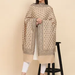 Pashmoda Floral Woven Design Shawl-picture-40