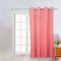 THE CONVERSION Pink Room Darkening Window Curtain-picture-3