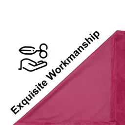 THE CONVERSION Magenta Room Darkening Long Door Curtain image 4