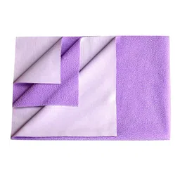 Bajo's Infants Lavender Large Water-Resistant Reusable Baby Dry Sheet image 3