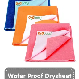 OyO Baby Infants 3 Pieces Waterproof Mattress Protectors-image-44