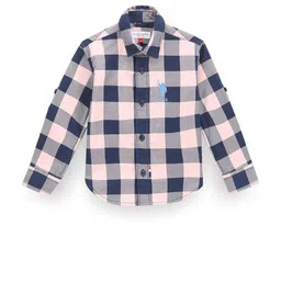 U.S. Polo Assn. Kids Boys Classic Buffalo Checks Opaque Checked Casual Shirt image 1