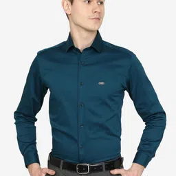 Greenfibre Slim Fit Formal Cotton Shirt-picture-26