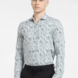 Jack & Jones Men Slim Fit Printed Cotton Formal Shirt-picture-20