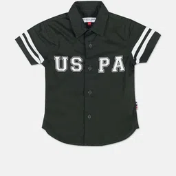 U S Polo Assn Kids Boys Printed Casual Cotton Shirt-image-16