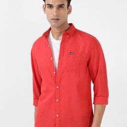 Wrangler Spread Collar Cotton Casual Shirt-picture-28