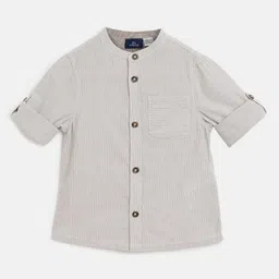 Chicco Boys Striped Comfort Cotton Casual Shirt-picture-26