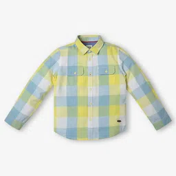 Ed-a-Mamma Boys Premium Buffalo Checked Casual Shirt-picture-24