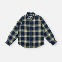 Pepe Jeans Boys Checked Spread Collar Casual Shirt-picture-23